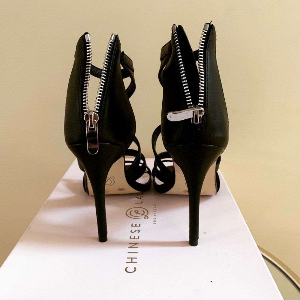 Lalli Strappy Leather Stiletto Sandal - Picture 6 of 7